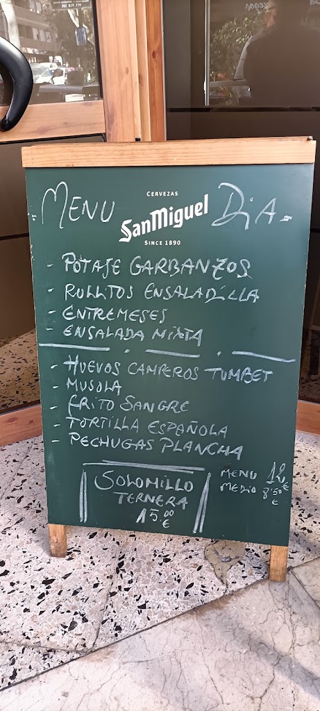 Cafeteria Menfis — Carta