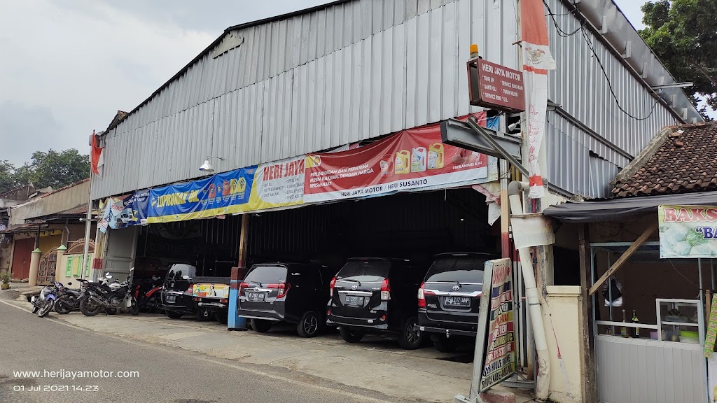 BENGKEL MOBIL HERI JAYA MOTOR spesialis kaki kaki mobil,mesin injeksi dan servis umum di Bandar Lampung