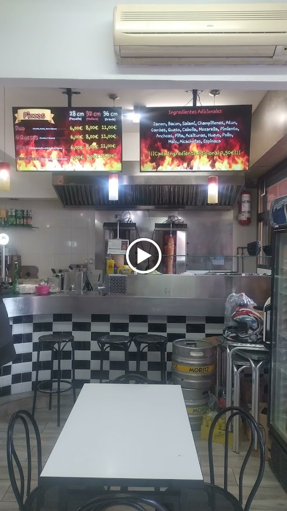 pizza place bar i doner kebab — Videos