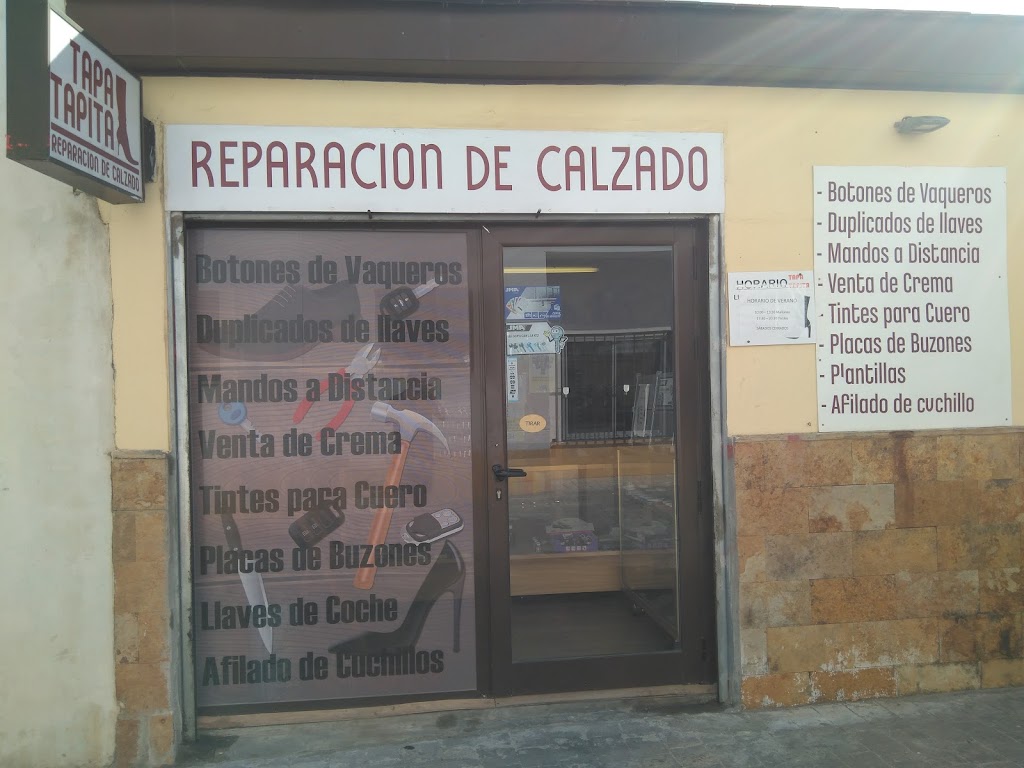 Reparacion de calzado tapa Tapita