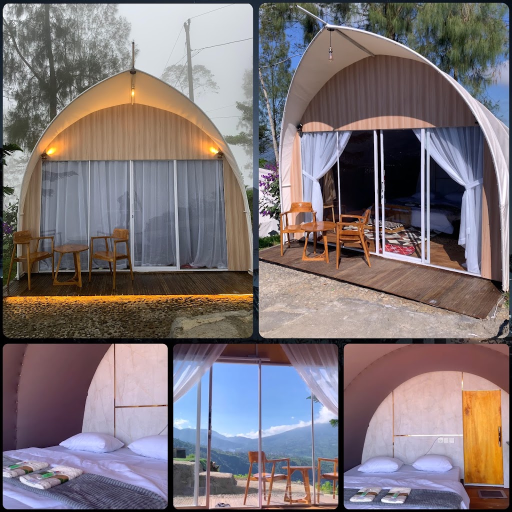 Penginapan Glamping & Camp Ground Bukit Cinta Telaga Menjer, Dieng Wonosobo