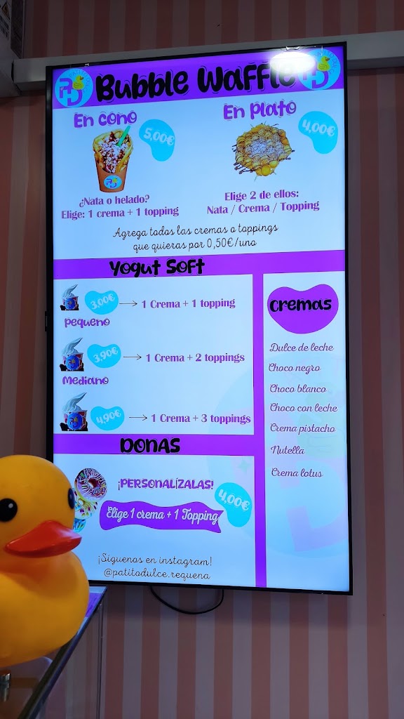 Patito Dulce — Carta