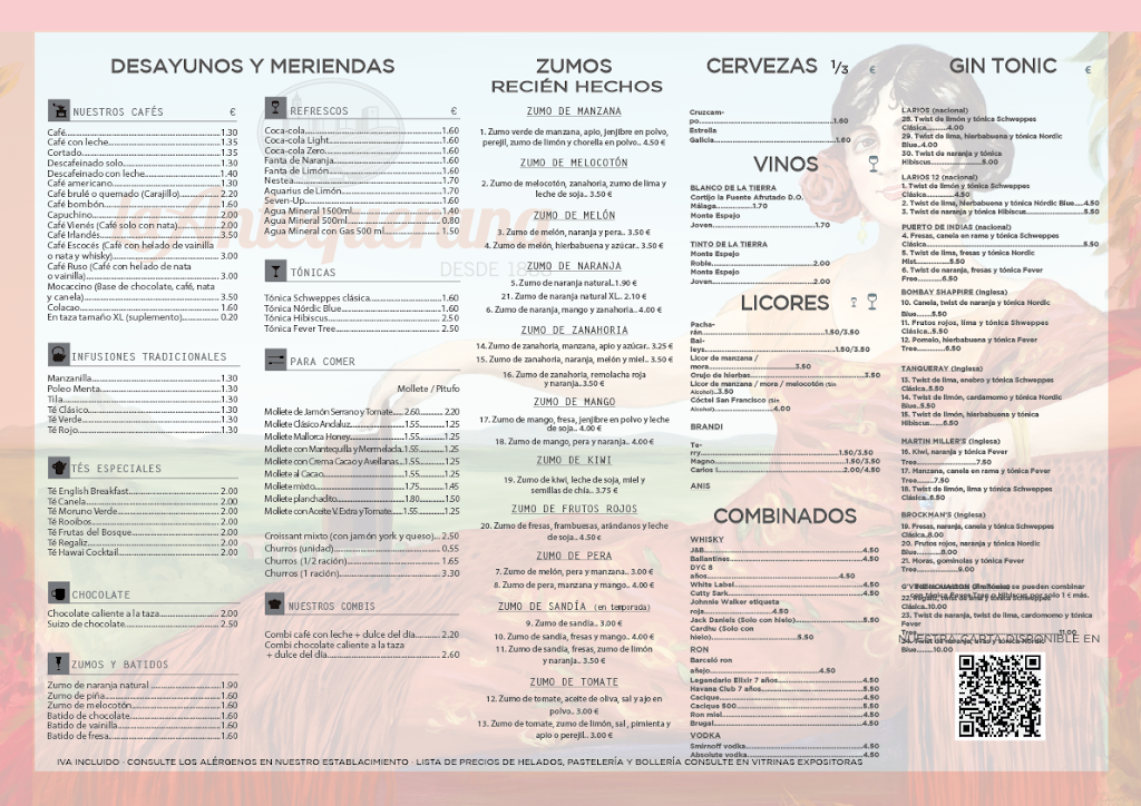 La Antequerana — Carta