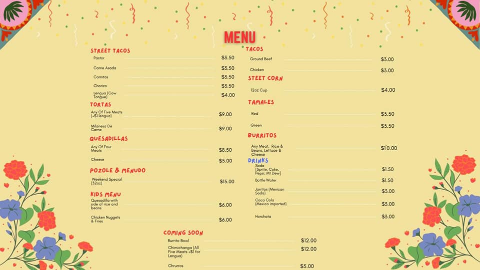  El Sembrador Street Tacos