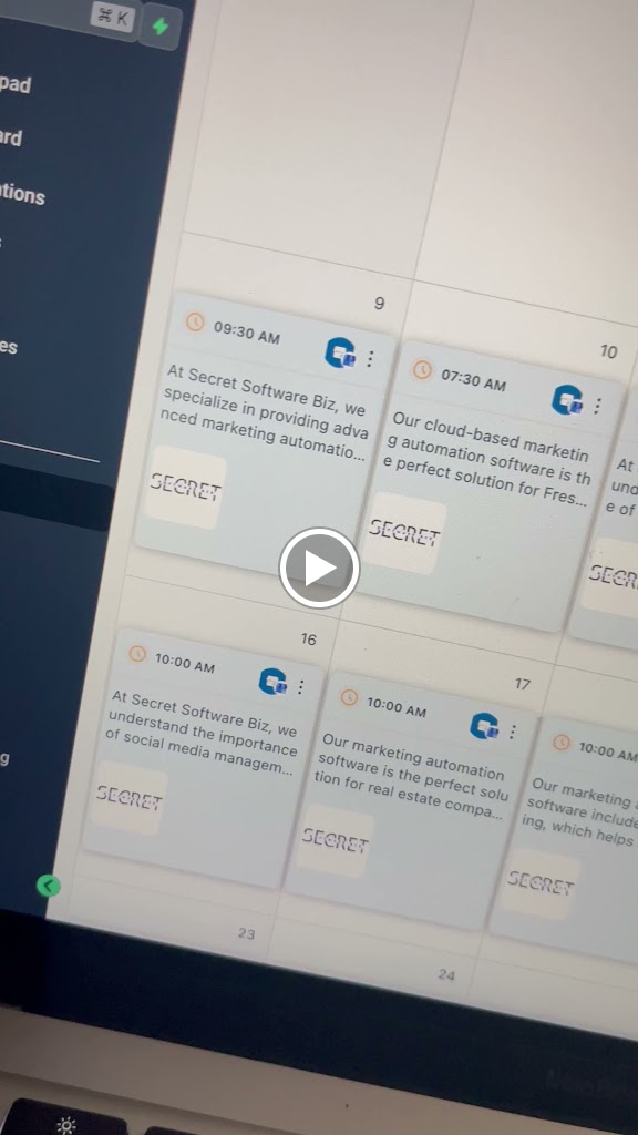 Secret Software Biz