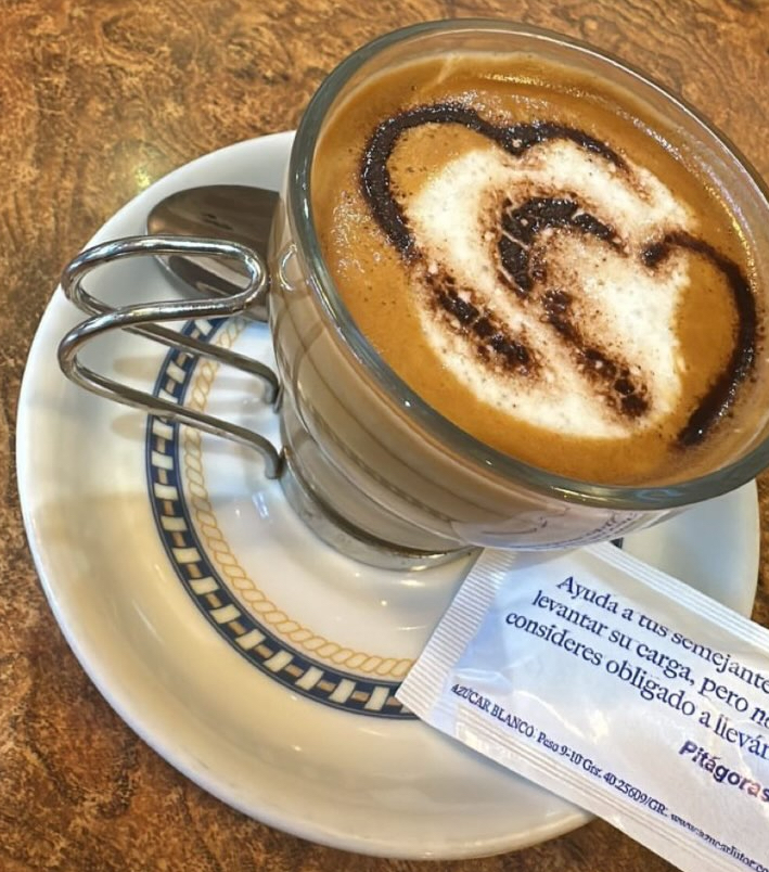 Churreria Cafeteria Paco — Cortado