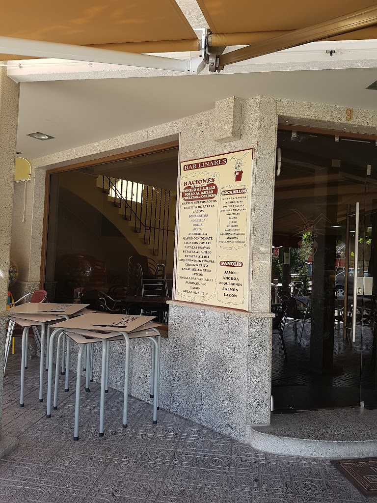 Cafe Bar Linares — Carta
