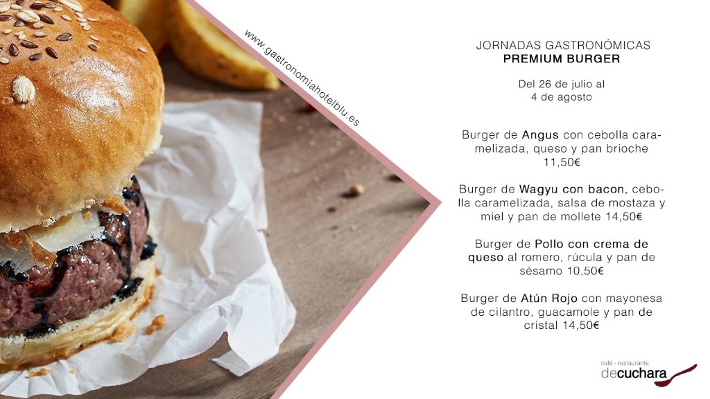 Restaurante Decuchara — Carta