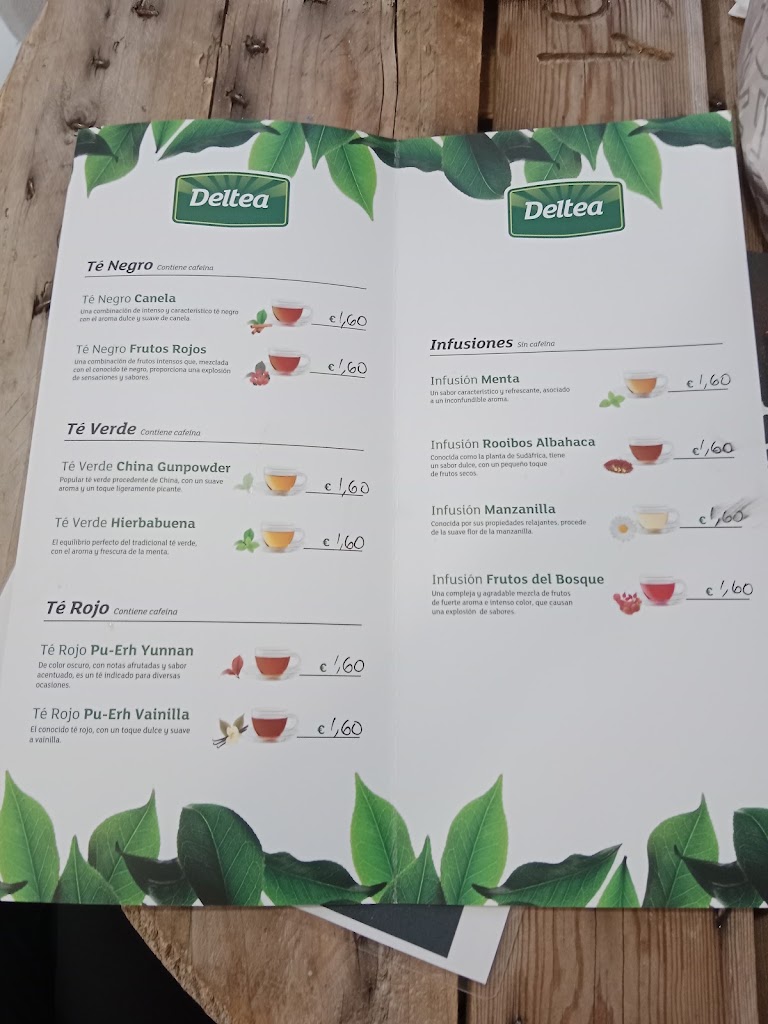 Sofia'S Cafe — Carta