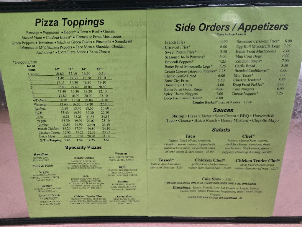  Doctor Benzies Pizza