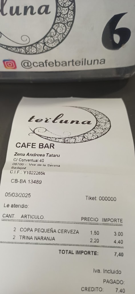 Teiluna — Mas recientes
