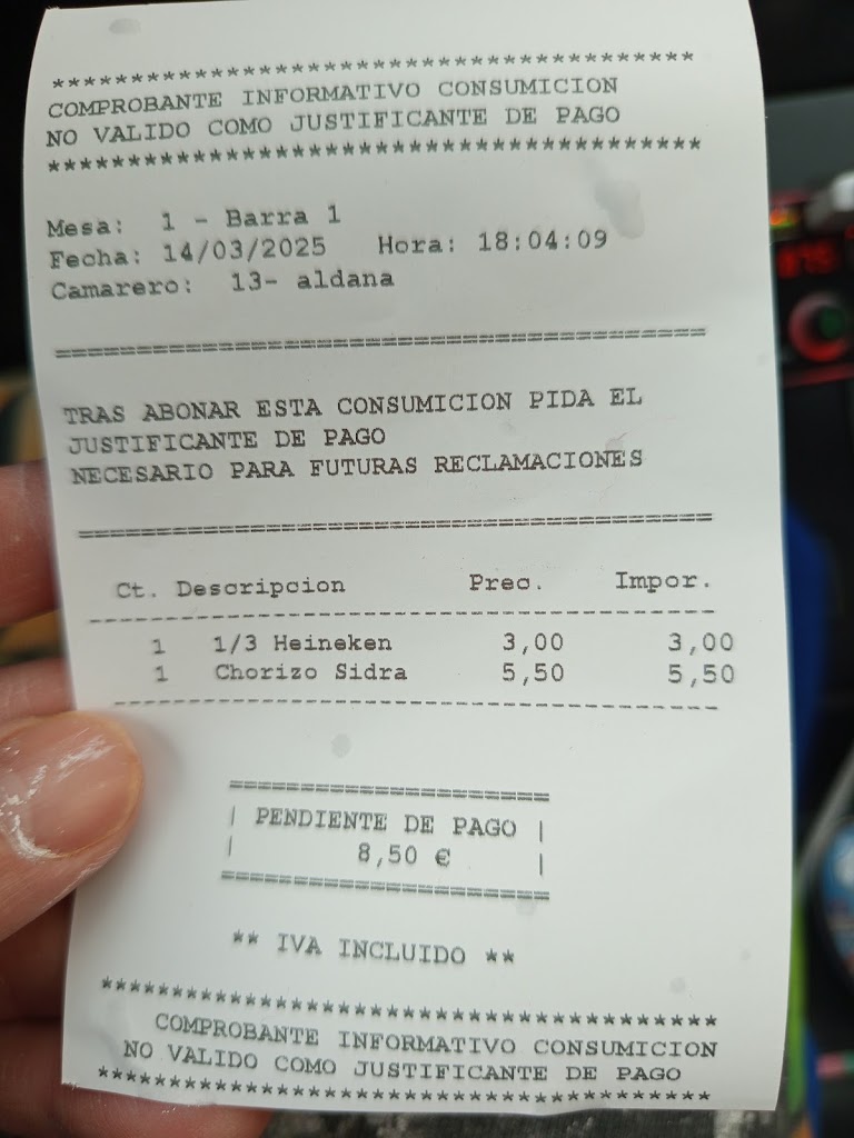 Bar taperia El Encuentro — Mas recientes