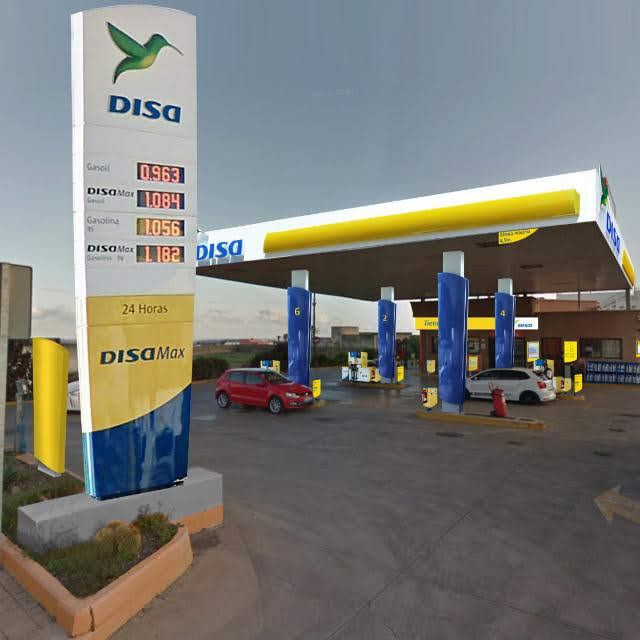 Estacion de servicio Cepsa — Surtidor de combustible