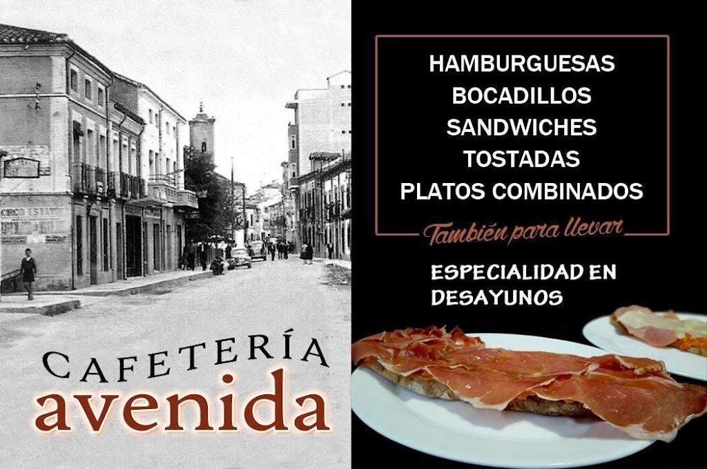 Cafeteria Avenida — Carta