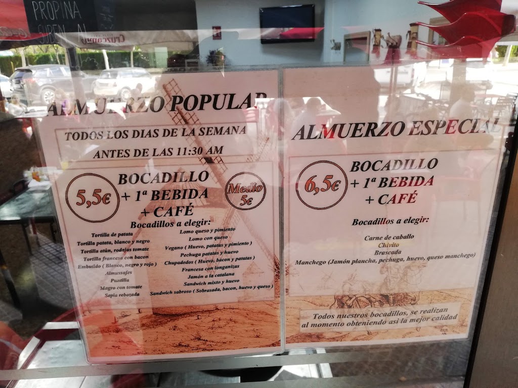 Meson Manchego Jesus — Carta