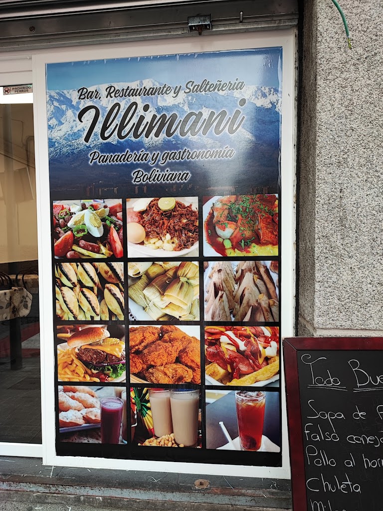 Restaurante Illimani — Carta