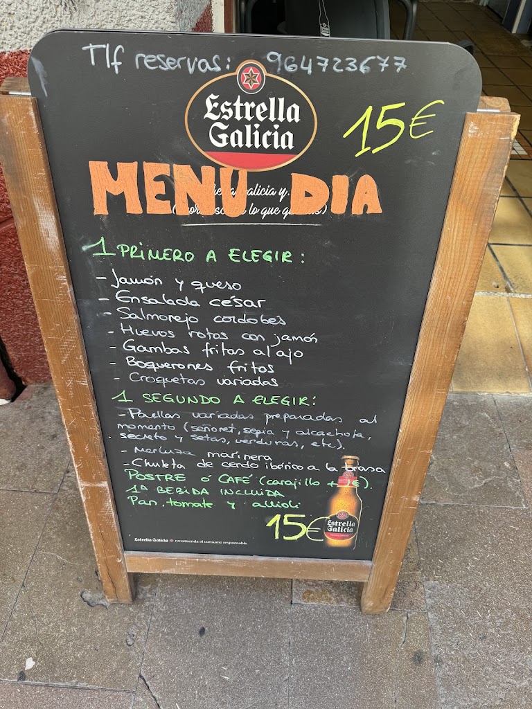 L'Arrosseria de Nelo — Carta