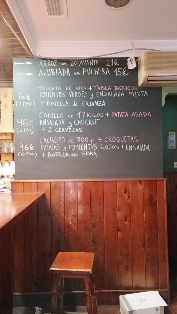 Restaurante Foro — Carta