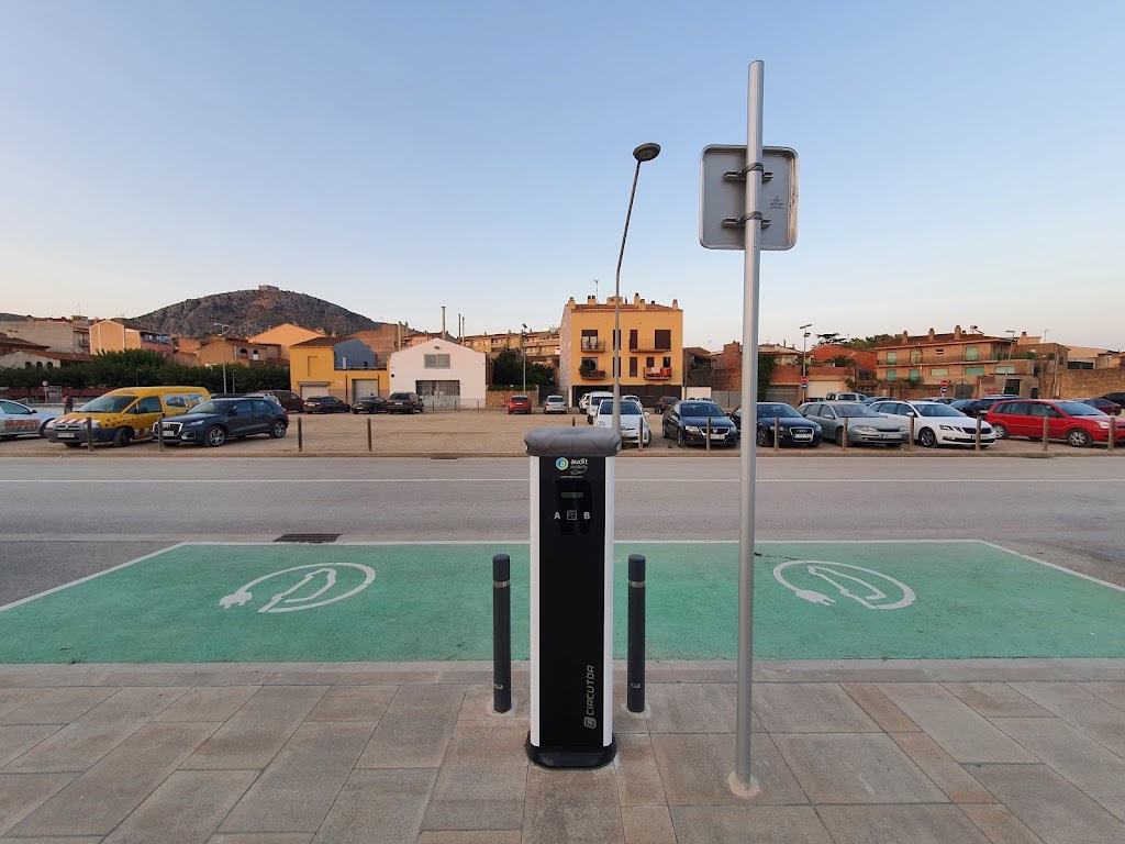 Estacion de carga de vehiculos electricos