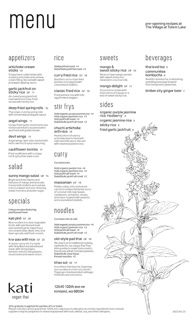 Kati Vegan Thai