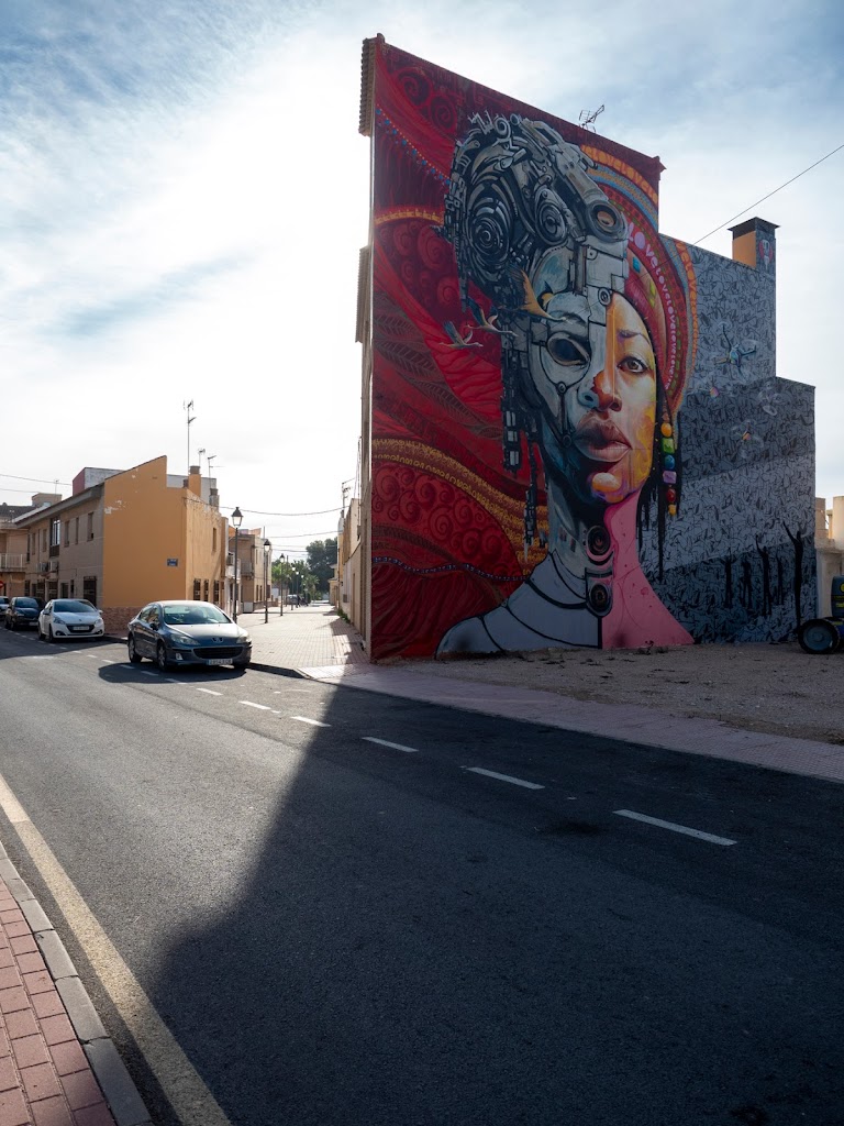 Mural El sueno de Turing