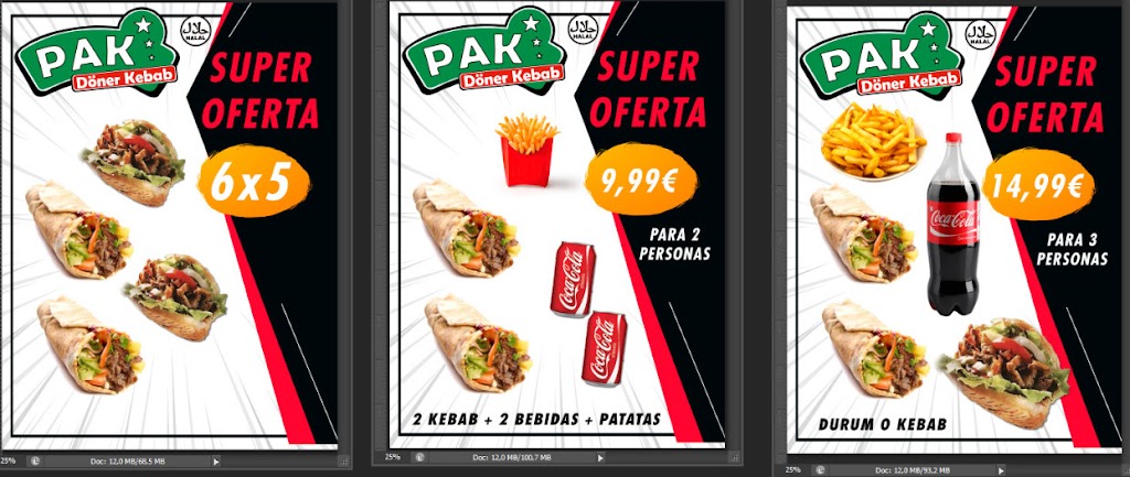 Pak Doner kebab & Pizza — Carta