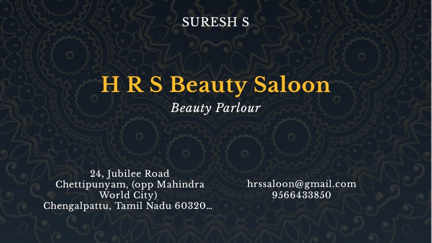 H R S Saloon Hec Aar Es Cluunnn