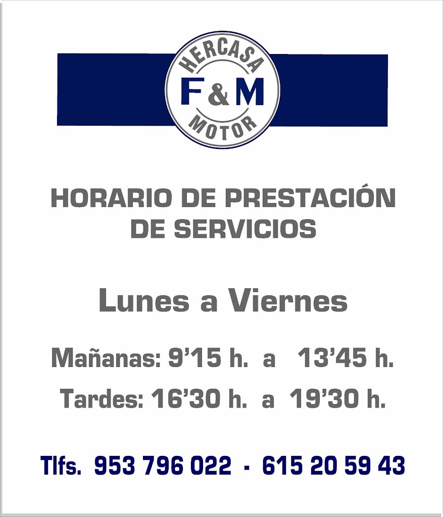 Hercasa FM Motor — Del propietario