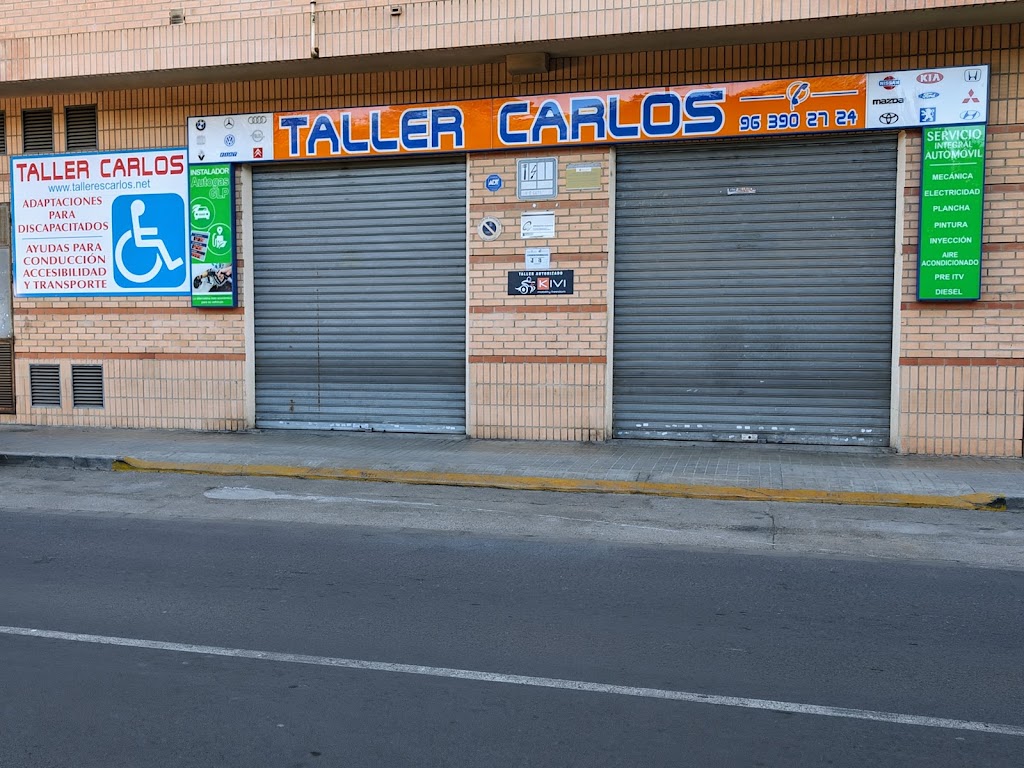 Talleres Carlos. Taller de vehiculos adaptados. — Exterior
