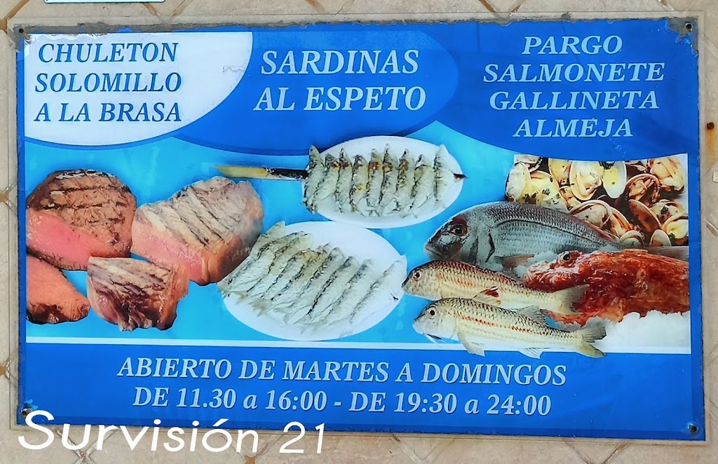 Bar Freiduria Jardines — Carta