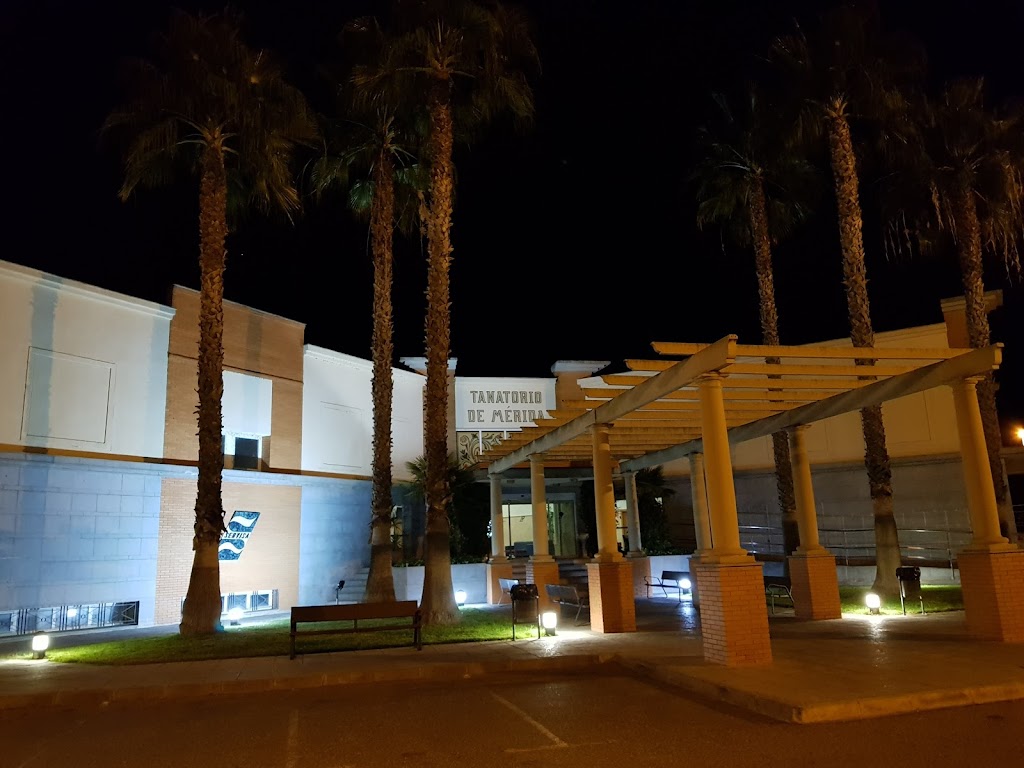 Aparcamiento tanatorio crematorio SERVISA MERIDA