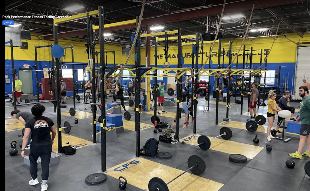  Peak Performance Fitness Facility Greendale