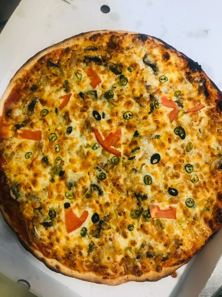 Pan pita pizza kebab