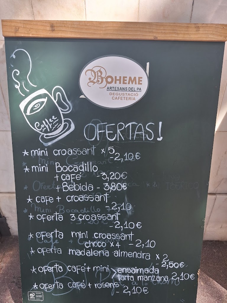 Boheme Gava — Carta