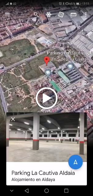 [P] Parking Cubierto La Cautiva Aldaia - Valencia: Caravanas, Autocaravanas y Campers — Del propietario