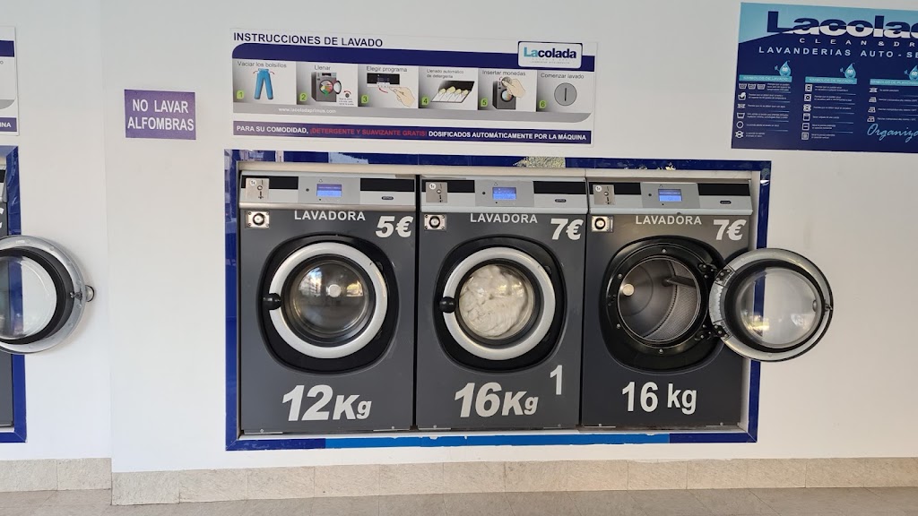 La Colada El Ejido lavanderia autoservicio