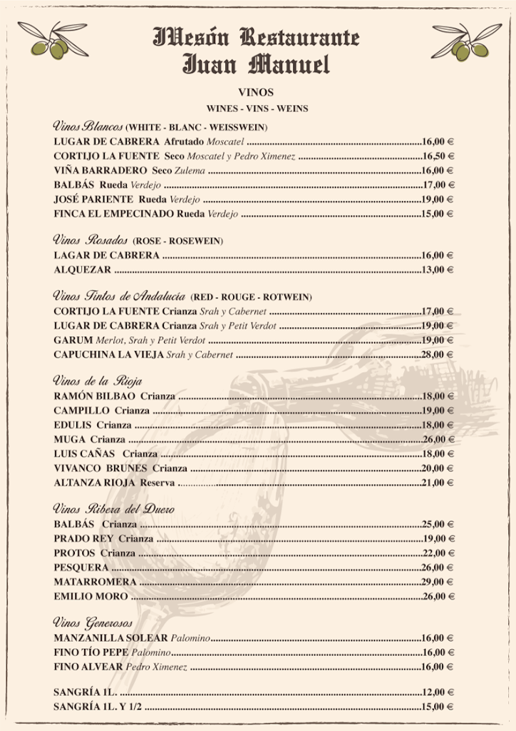 Restaurante Meson Juan Manuel — Mas recientes