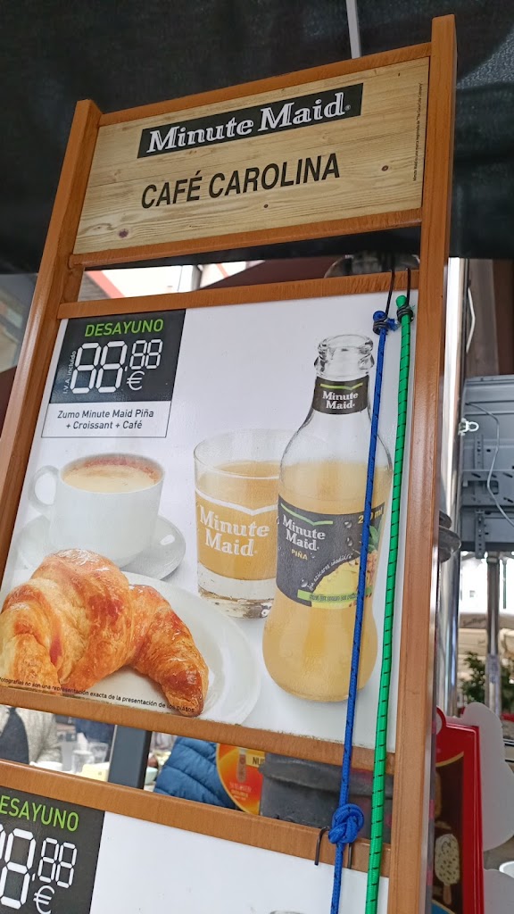 Cafe Carolina — Carta