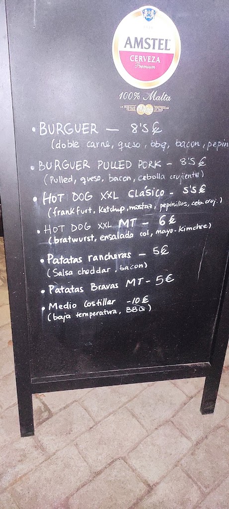Foodtruck Mama Tunante — Carta