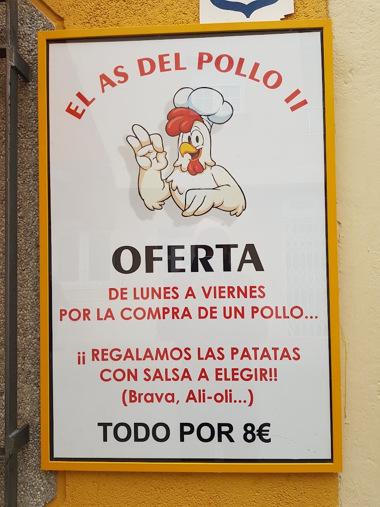 El As del Pollo II — Carta