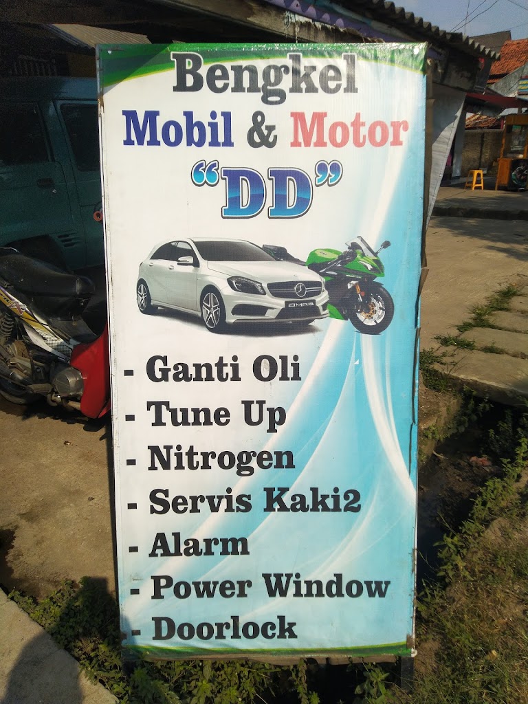 Bengkel mobil dan motor