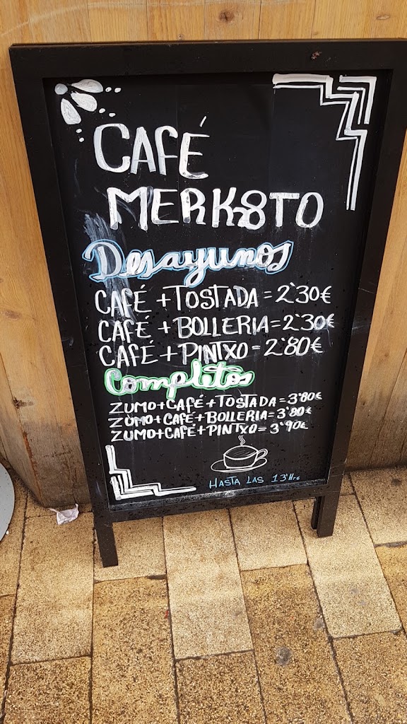 Kafe MerkaTo — Carta