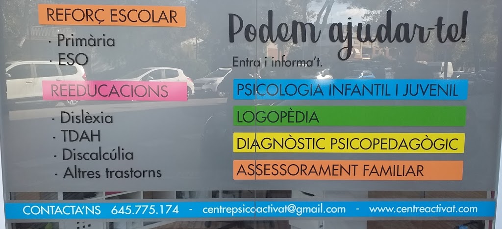 Activa't Psicopedagogia, Logopedia, Psicologia