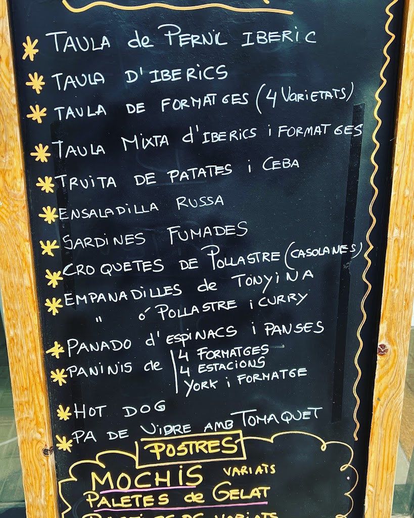 cafeteria Bar Arabika Cambrils — Carta