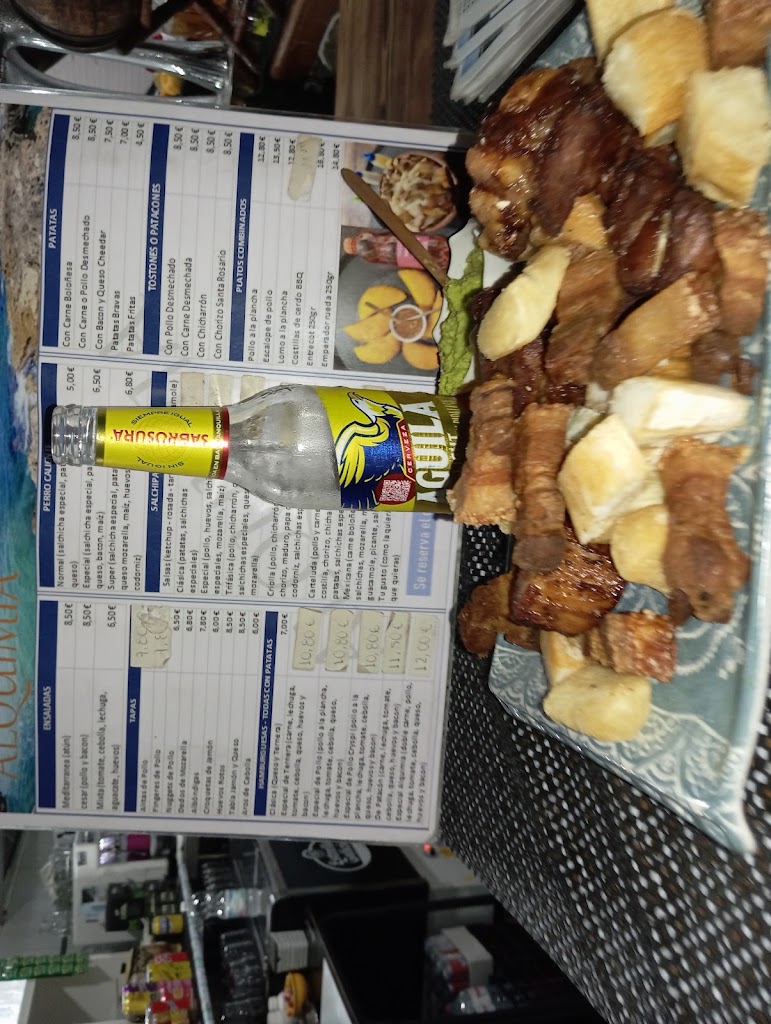 Bar Alquimia Xabia El arenal — Carta