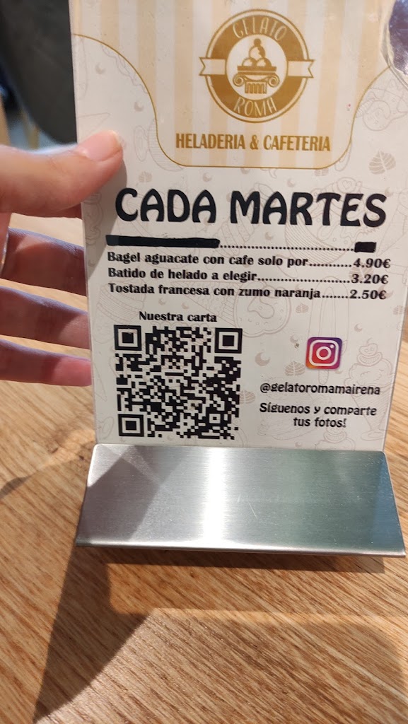 Gelato Roma — Carta
