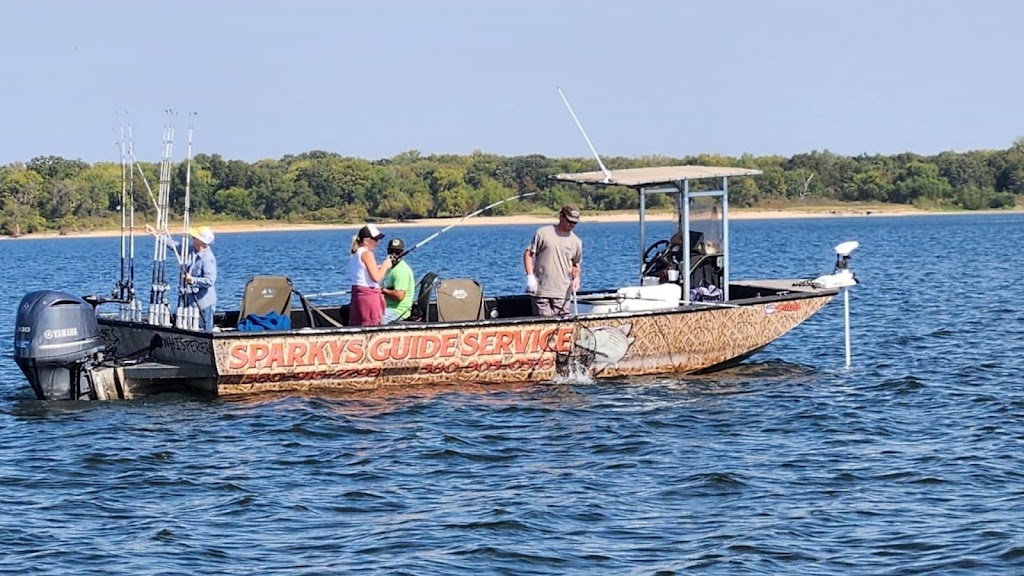 Sparky's Guide Service Lake Texoma Striper Guide