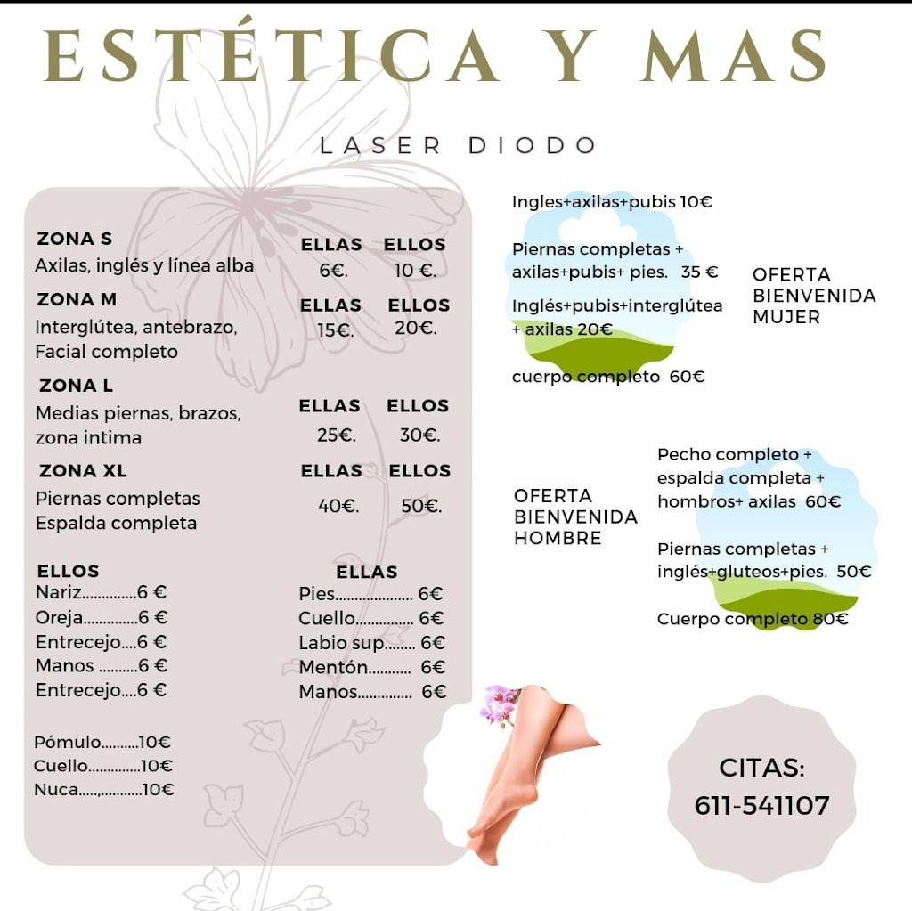 Estetica y Mas — Carta