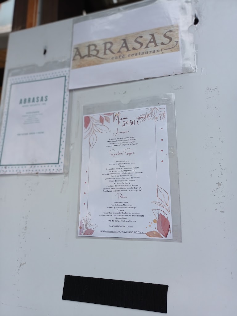 Abrasas — Carta