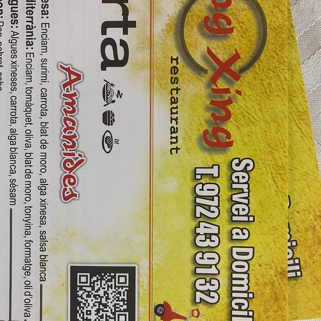 Restaurant Xines Buffet Lliure — Carta